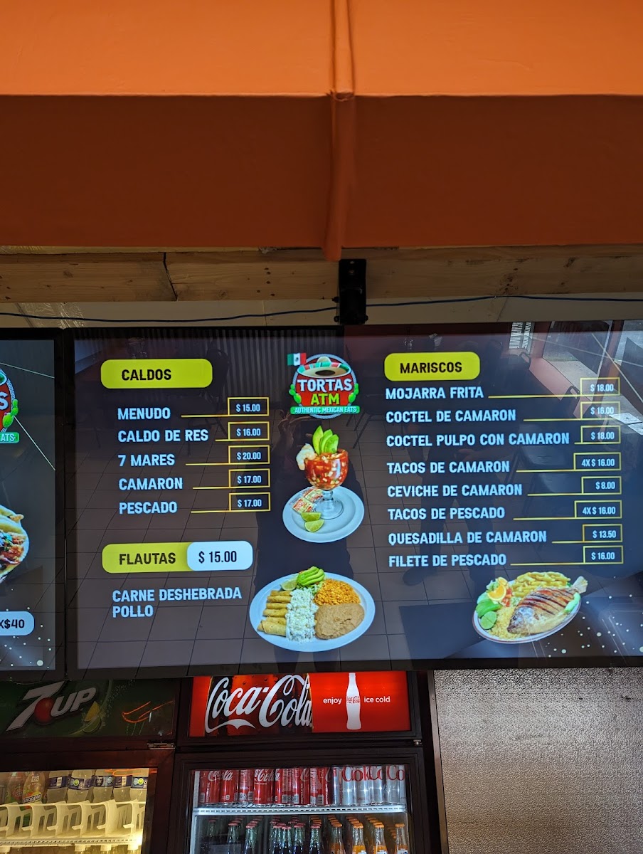 Tortas ATM Menu - Image 3
